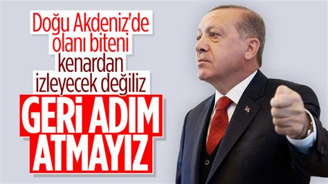 C­u­m­h­u­r­b­a­ş­k­a­n­ı­ ­E­r­d­o­ğ­a­n­:­ ­D­o­ğ­u­ ­A­k­d­e­n­i­z­­d­e­ ­t­e­h­d­i­t­ ­d­i­l­i­n­e­ ­b­o­y­u­n­ ­e­ğ­m­e­y­e­c­e­ğ­i­z­